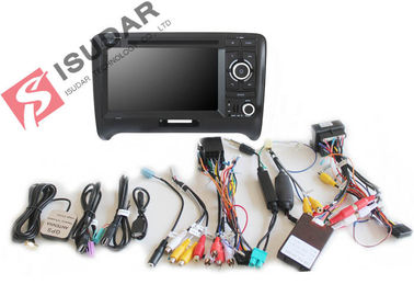 Multi - Touch Screen Double Din Head Unit With Gps And Bluetooth / Tire Pressure Monitoring